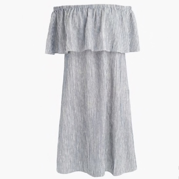 J.Crew  Off-the-shoulder Dress - Picture 3 of 3